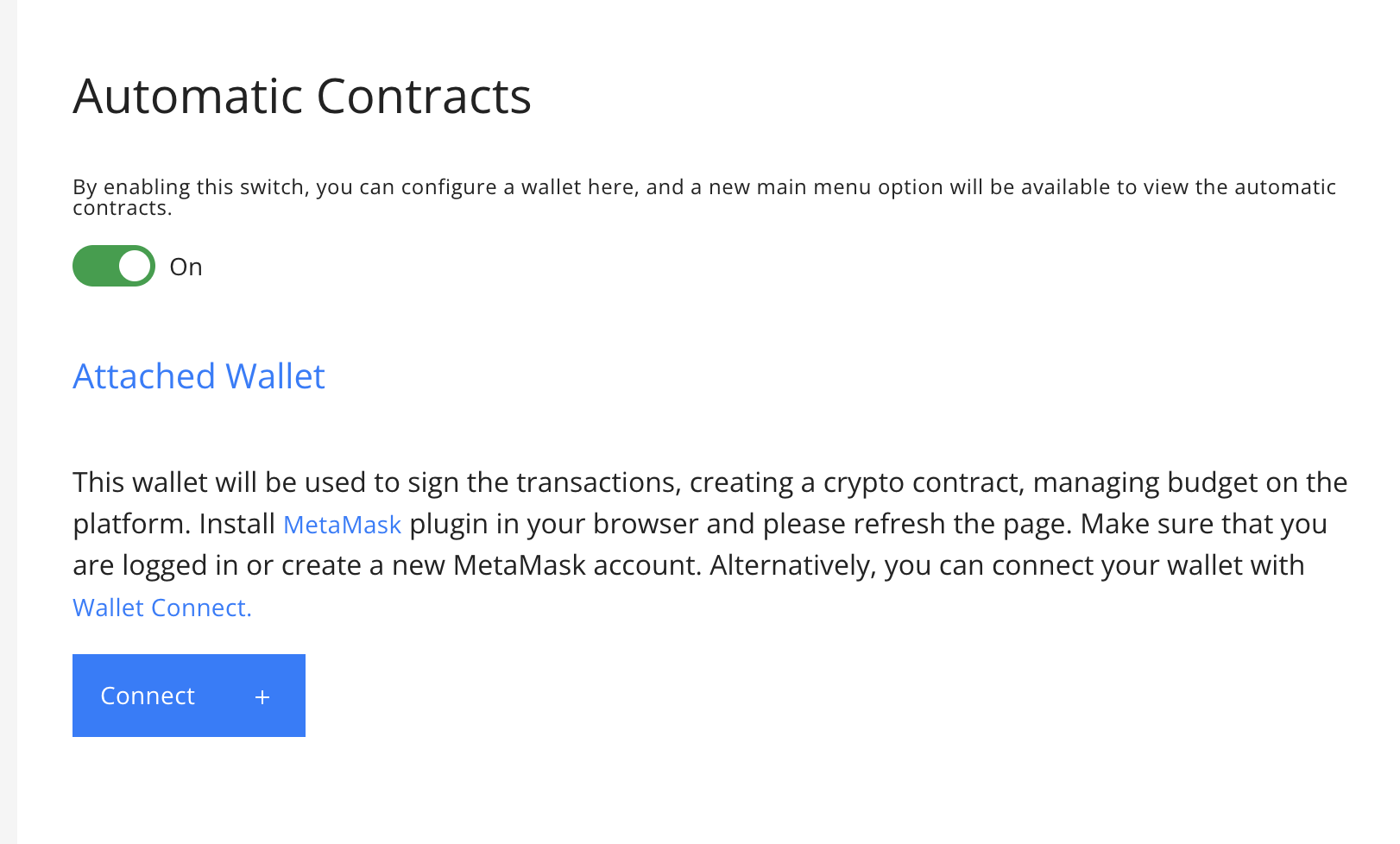 Wallet Connect Button Connect wallet | Gigacounts