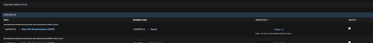 User Role - Before-2