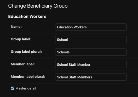 Education Workers admin