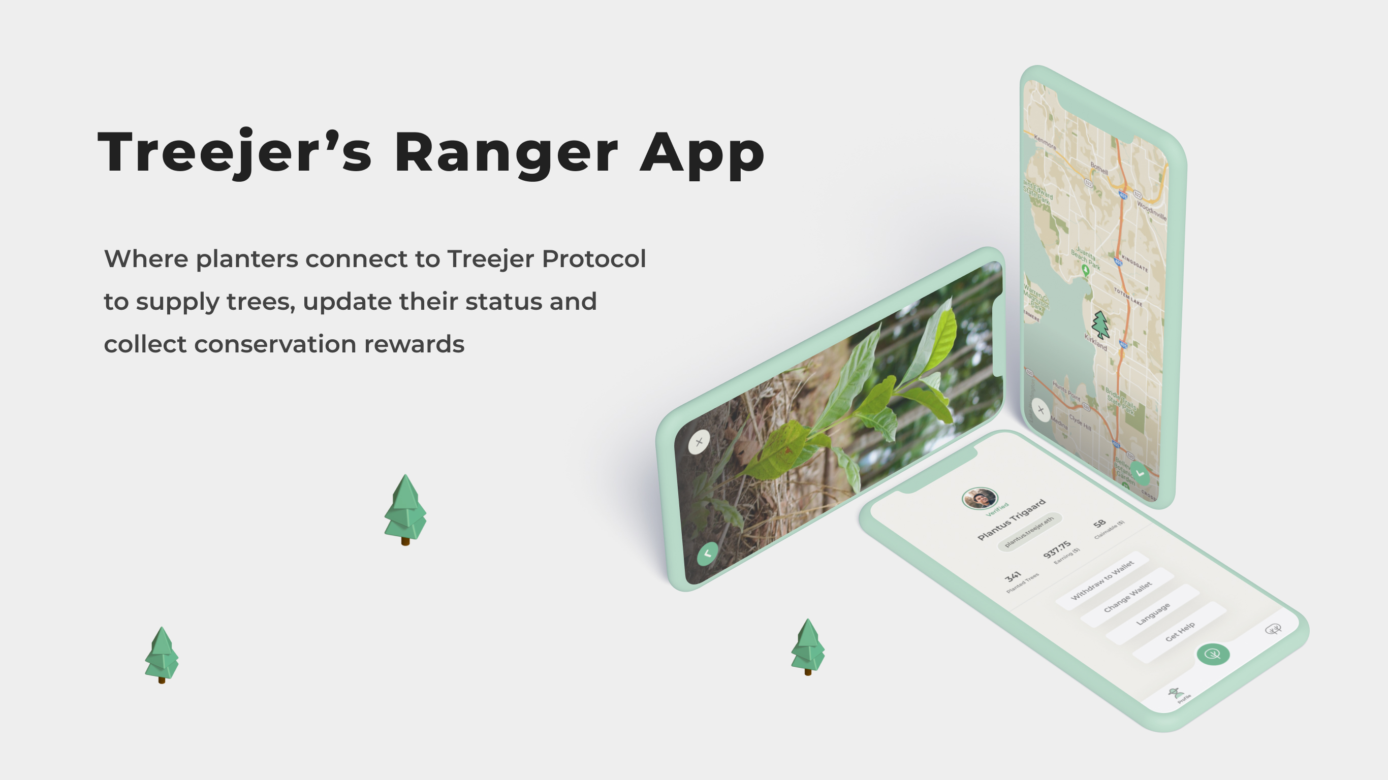 Treejer’s mobile application